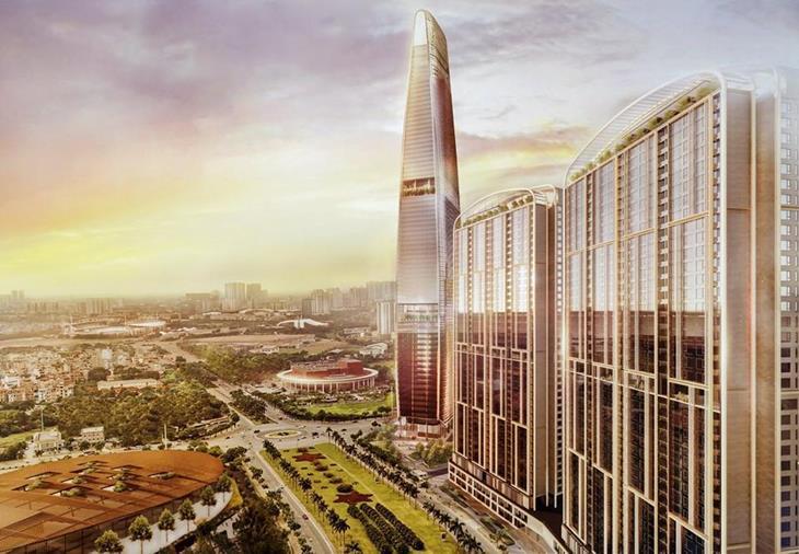 Tòa tháp cao 73 tầng cao nhất Hà Nội